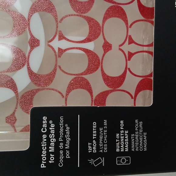 Coach Signature Pattern iPhone 14 Pro Max Case - Picture 3 of 3